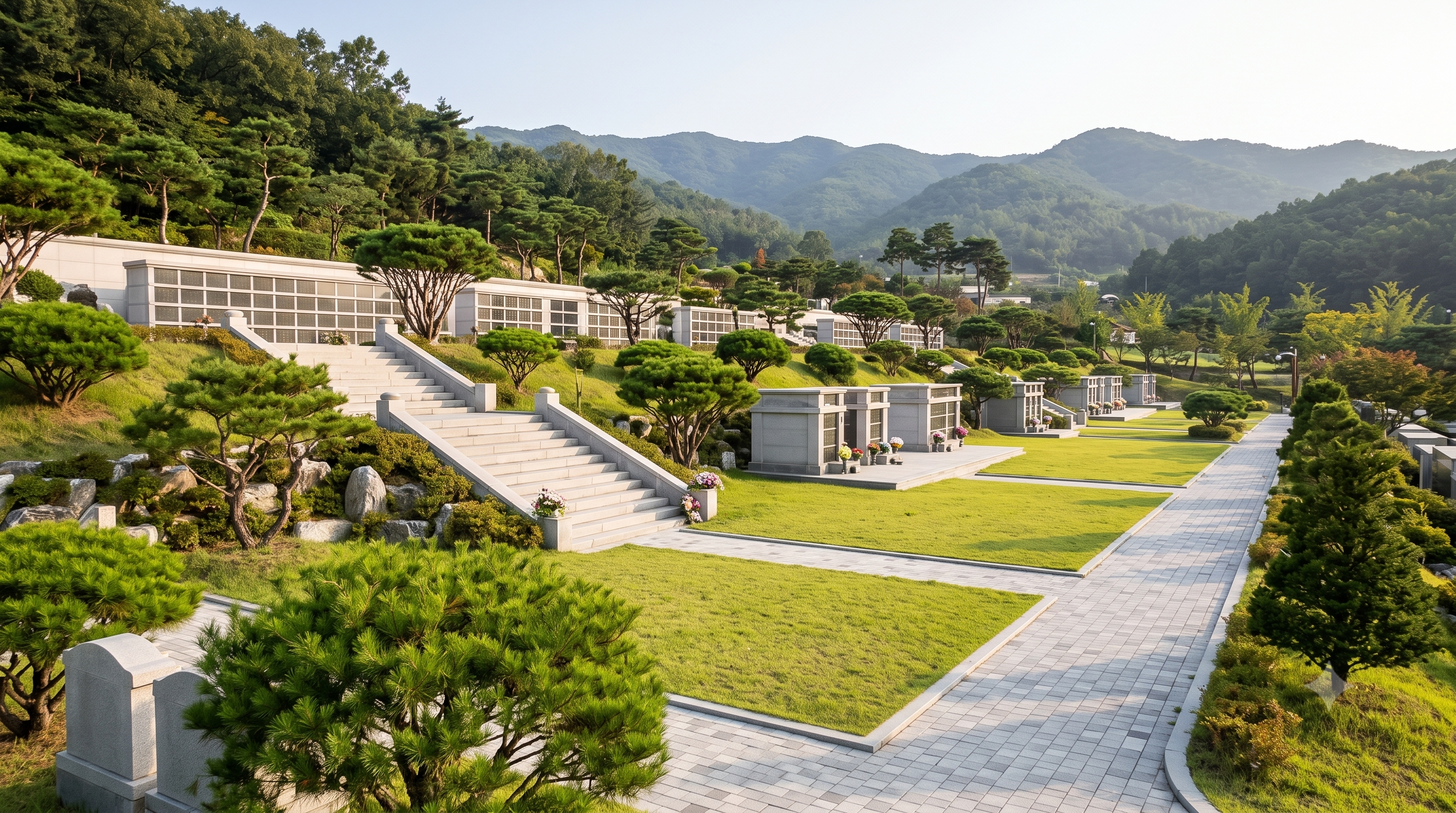 봉안당 · 추모공원 시설 보호도장